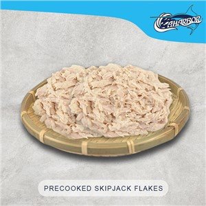 Predvarené skipjack vločky