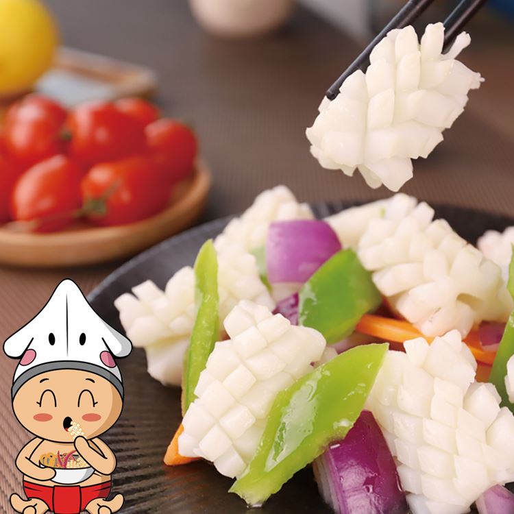 Mrazené spracované chobotnice